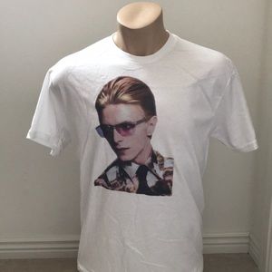 David Bowie custom graphic tee